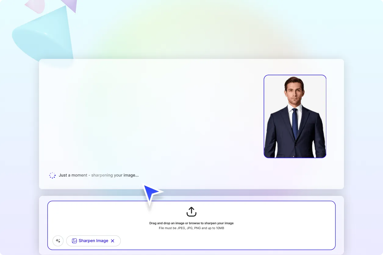 Free AI Sharpen Image Photo Editor, Free Sharpen Image Photo Maker Online